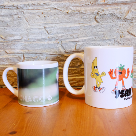 スタンダードマグカップ小と大の比較写真