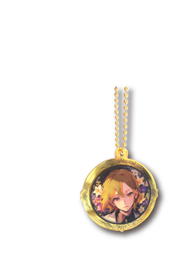 両面ゴールドアクキー（鏡面印刷）