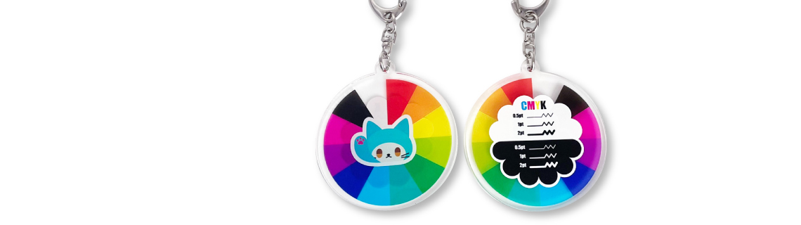 アクリルキーホルダー（両面印刷）