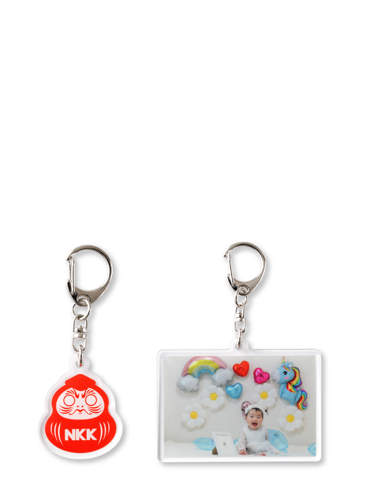 アクリルキーホルダー（片面印刷）