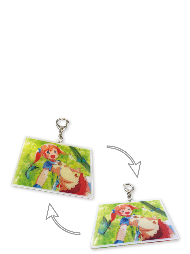 レンチキュラーアクキー