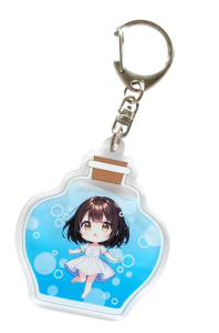 アクリルキーホルダー装飾